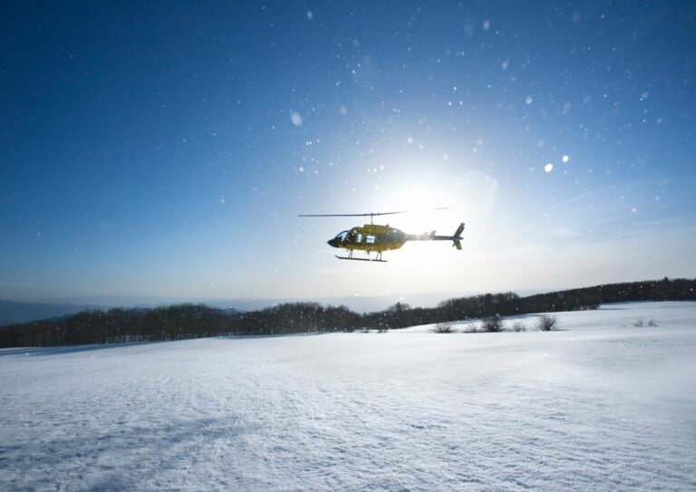 tour hélicoptère ski